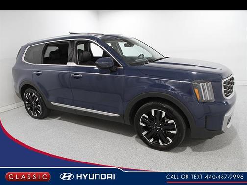 Midnight Lake Blue 2024 Kia Telluride SX
