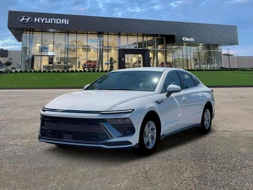 Serenity White 2026 Hyundai SONATA SE