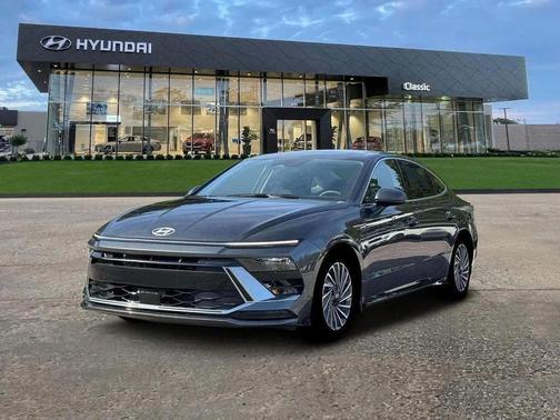 Portofino Gray 2026 Hyundai SONATA Hybrid SE