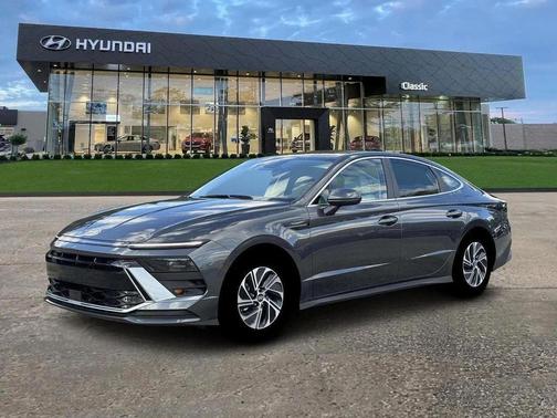 Portofino Gray 2026 Hyundai SONATA Hybrid Base