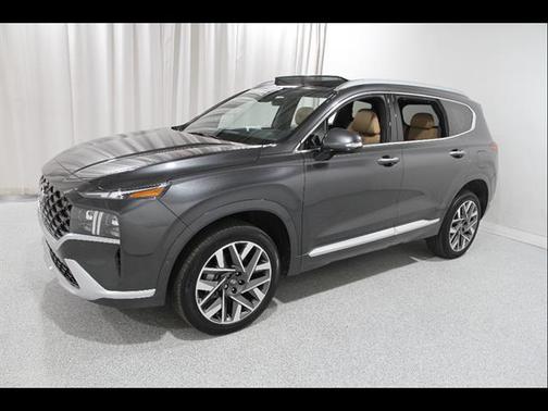 Portofino Gray 2023 Hyundai SANTA FE Calligraphy
