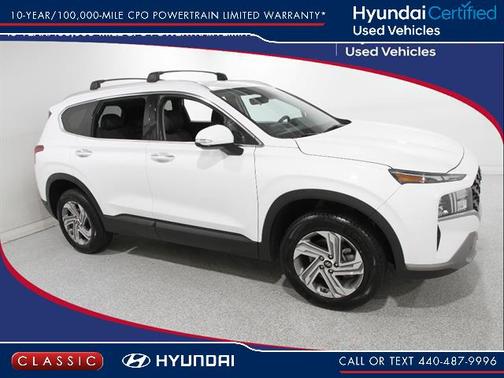 Serenity White Pearl 2023 Hyundai SANTA FE SEL 2.4