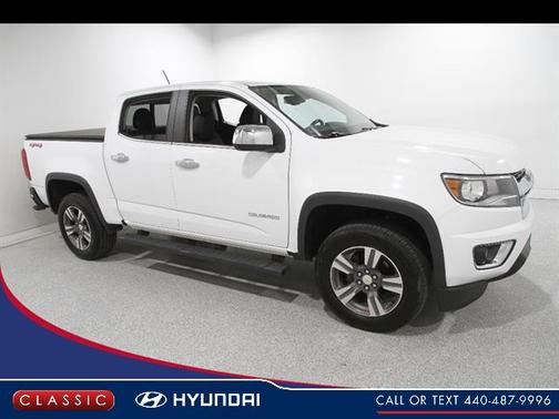 Summit White 2017 Chevrolet Colorado LT