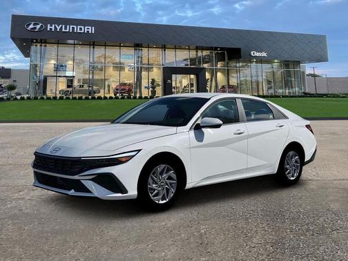 Serenity White 2026 Hyundai ELANTRA HEV Blue