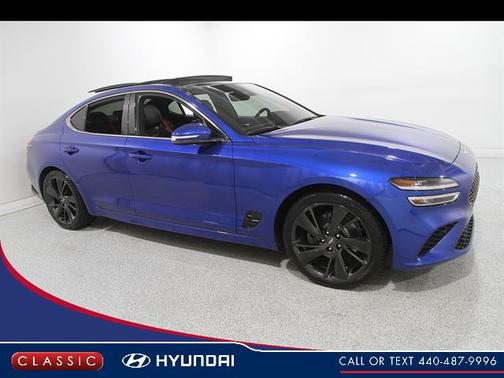 Mallorca Blue 2023 Genesis G70 2.0T AWD