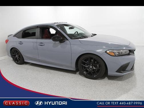 Sonic Gray Pearl 2024 Honda Civic Si Base