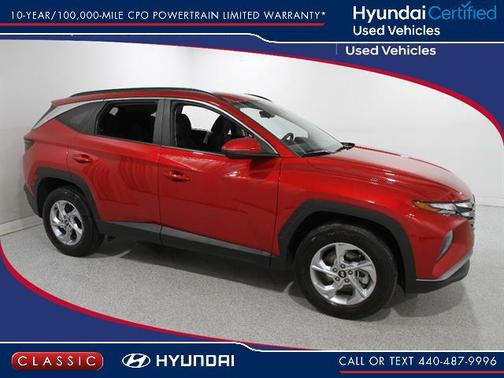 Calypso Red 2023 Hyundai TUCSON SEL