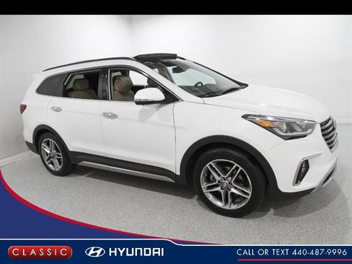 Monaco White 2019 Hyundai Santa Fe XL Limited Ultimate