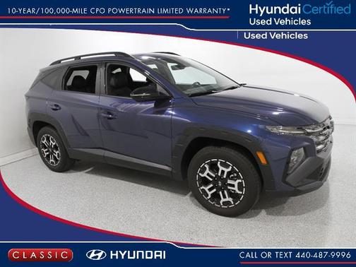 Atlantis Blue 2025 Hyundai TUCSON XRT