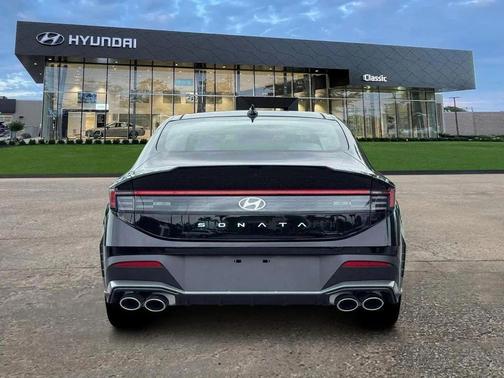 Abyss Black 2026 Hyundai SONATA N Line
