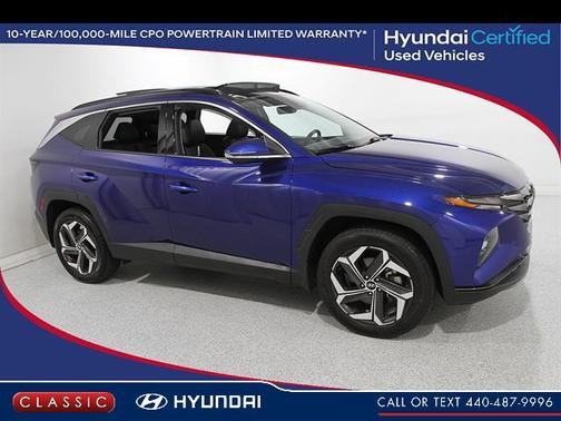 Intense Blue 2024 Hyundai TUCSON Limited