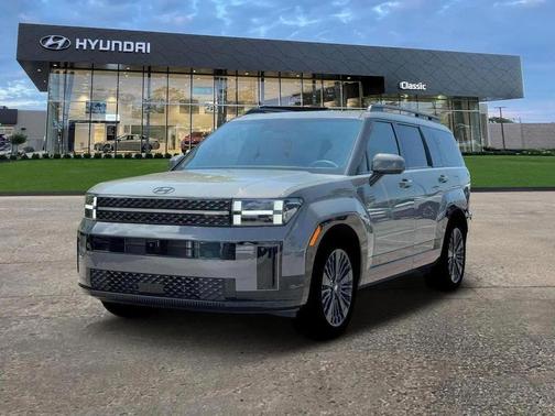 Hampton Gray 2026 Hyundai SANTA FE HEV Calligraphy