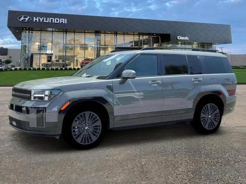 Hampton Gray 2026 Hyundai SANTA FE HEV Calligraphy