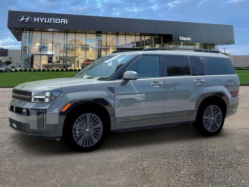 Hampton Gray 2026 Hyundai SANTA FE HEV Calligraphy