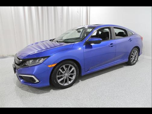 BLUE 2019 Honda Civic EX