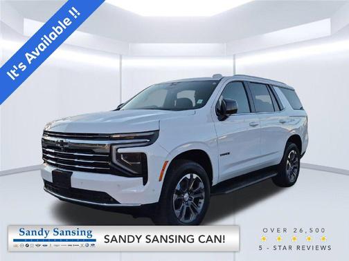 Summit White 2026 Chevrolet Tahoe LT
