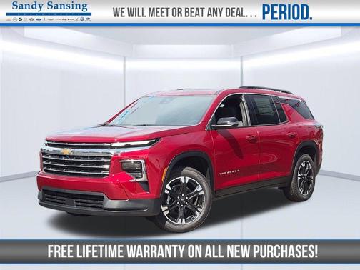 Radiant Red 2027 Chevrolet Traverse LT