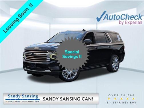 Black 2021 Chevrolet Tahoe High Country