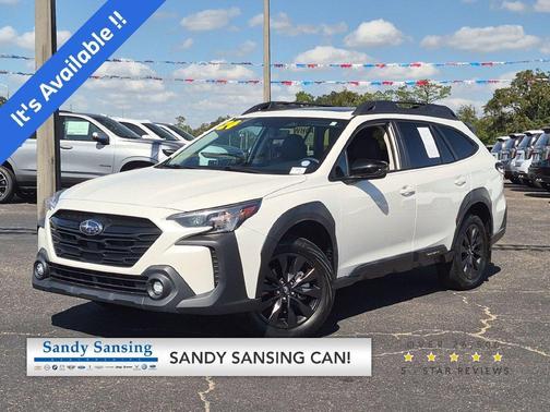 Crystal White Pearl 2024 Subaru Outback Onyx Edition