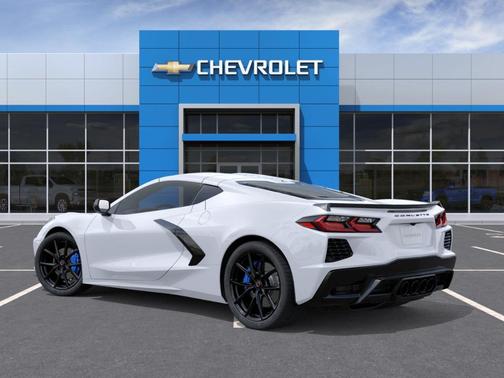 White 2027 Chevrolet Corvette 2LT