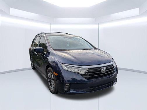 Blue 2022 Honda Odyssey EX-L