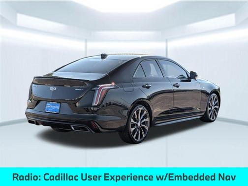 Black 2023 Cadillac CT4 Sport