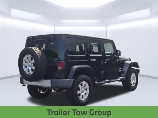 Black Clearcoat 2013 Jeep Wrangler Unlimited Sahara