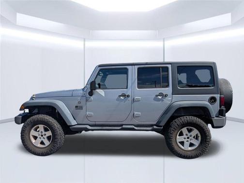 Gray 2013 Jeep Wrangler Unlimited Sport