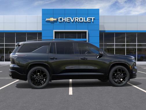 Black 2026 Chevrolet Traverse RS