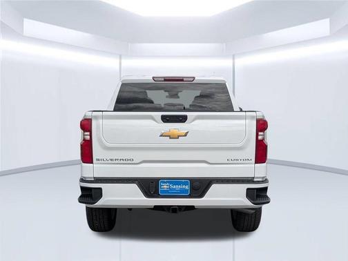White 2026 Chevrolet Silverado 1500 Custom