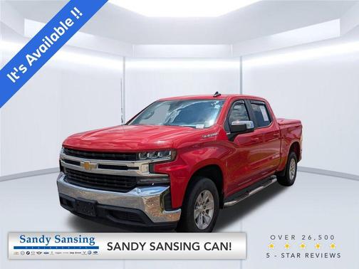 Red 2019 Chevrolet Silverado 1500 LT