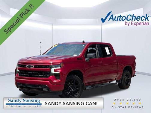 Red 2024 Chevrolet Silverado 1500 RST