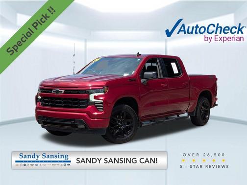 Radiant Red 2024 Chevrolet Silverado 1500 RST
