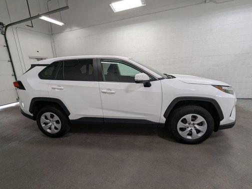 White 2024 Toyota RAV4 LE