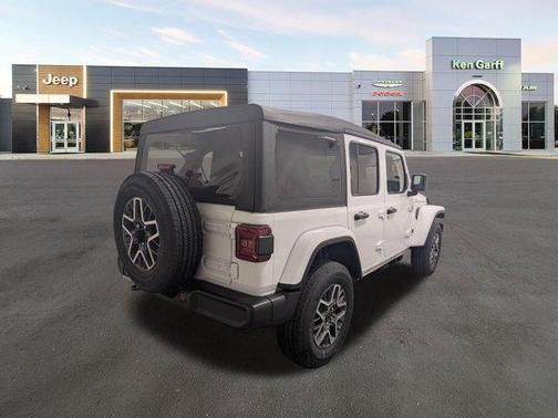 Bright White Clearcoat 2026 Jeep Wrangler Sahara