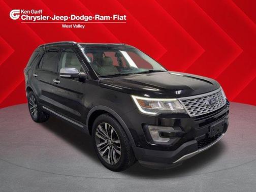 Shadow Black 2016 Ford Explorer Platinum