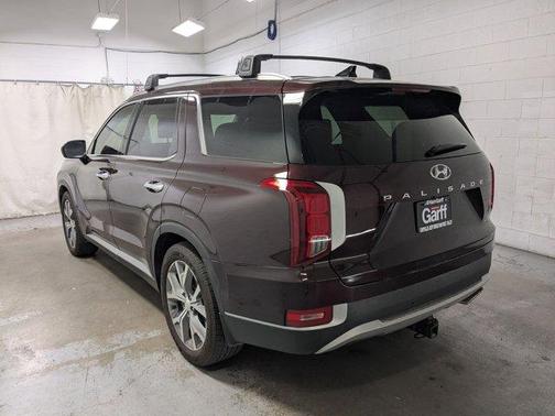 Burgundy 2021 Hyundai PALISADE SEL