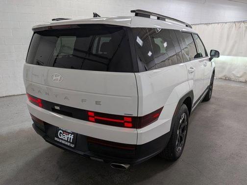 White 2025 Hyundai SANTA FE SEL