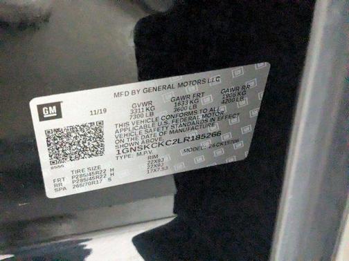 2020 Chevrolet Tahoe Premier