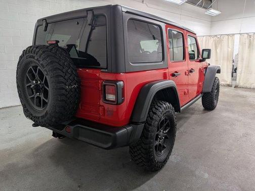 Firecracker Red Clearcoat 2026 Jeep Wrangler Sport