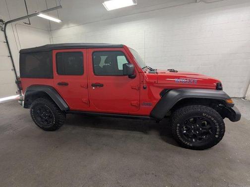 Firecracker Red Clearcoat 2023 Jeep Wrangler 4xe Base