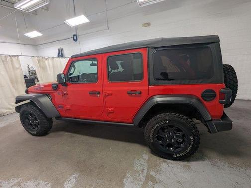 Firecracker Red Clearcoat 2023 Jeep Wrangler 4xe Base
