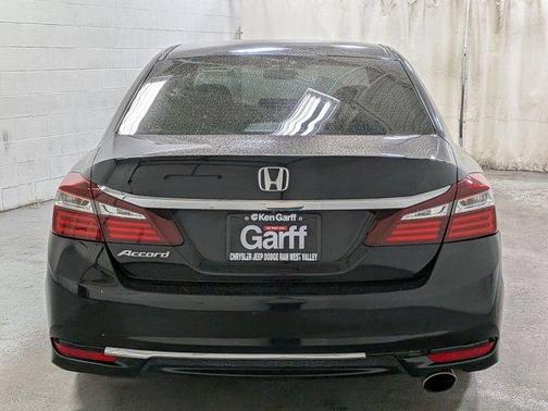 Black 2017 Honda Accord LX