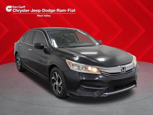 Black 2017 Honda Accord LX