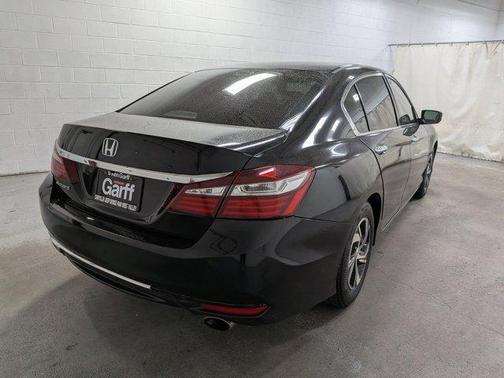 Black 2017 Honda Accord LX
