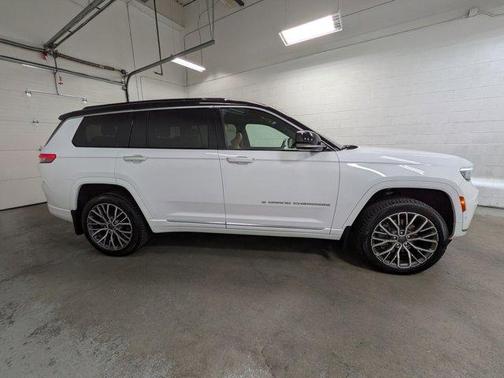 Bright White Clearcoat 2024 Jeep Grand Cherokee L Summit