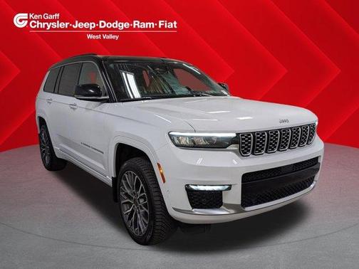 Bright White Clearcoat 2024 Jeep Grand Cherokee L Summit