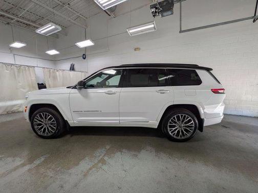 Bright White Clearcoat 2024 Jeep Grand Cherokee L Summit