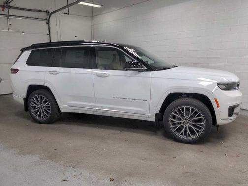 Bright White Clearcoat 2024 Jeep Grand Cherokee L Summit