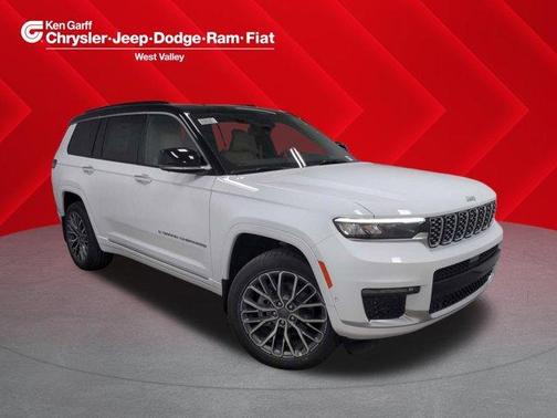 Bright White Clearcoat 2024 Jeep Grand Cherokee L Summit